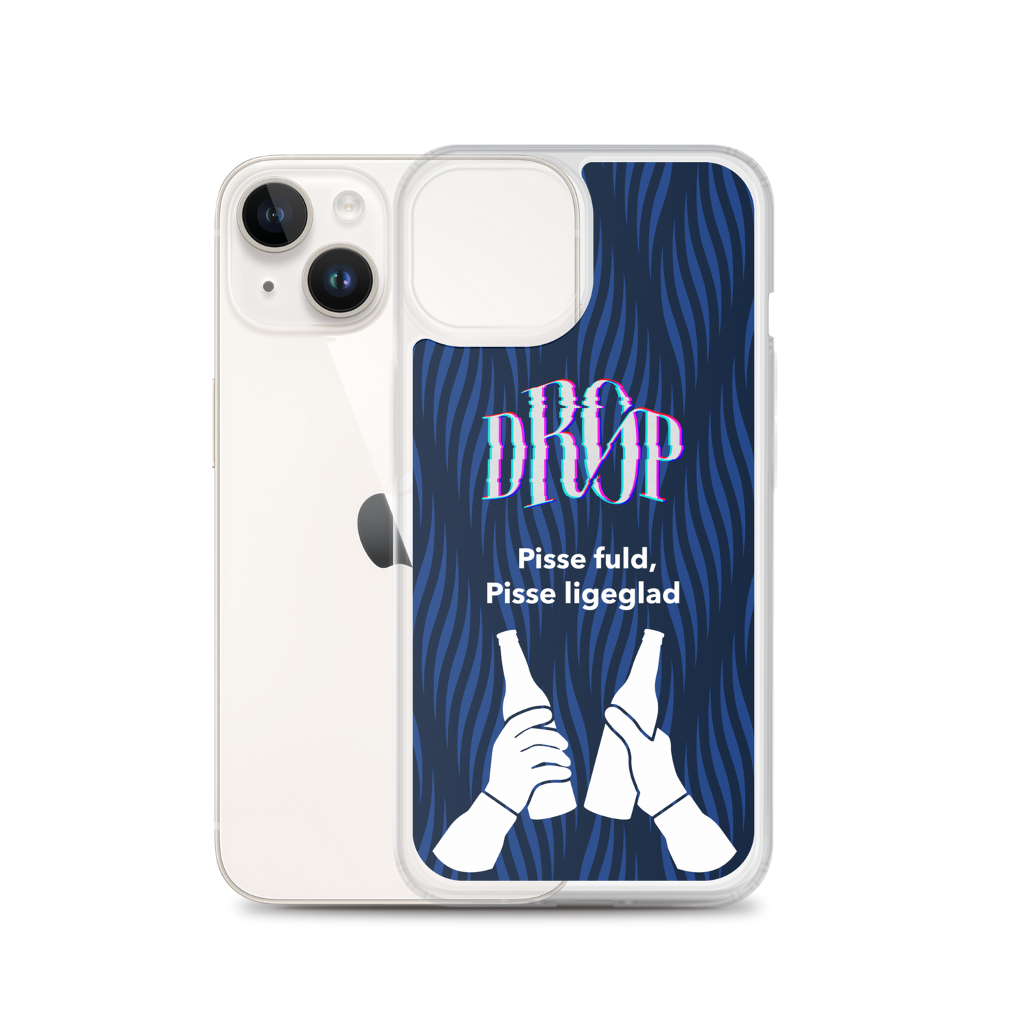 Pisse fuld iPhone Cover DRØP